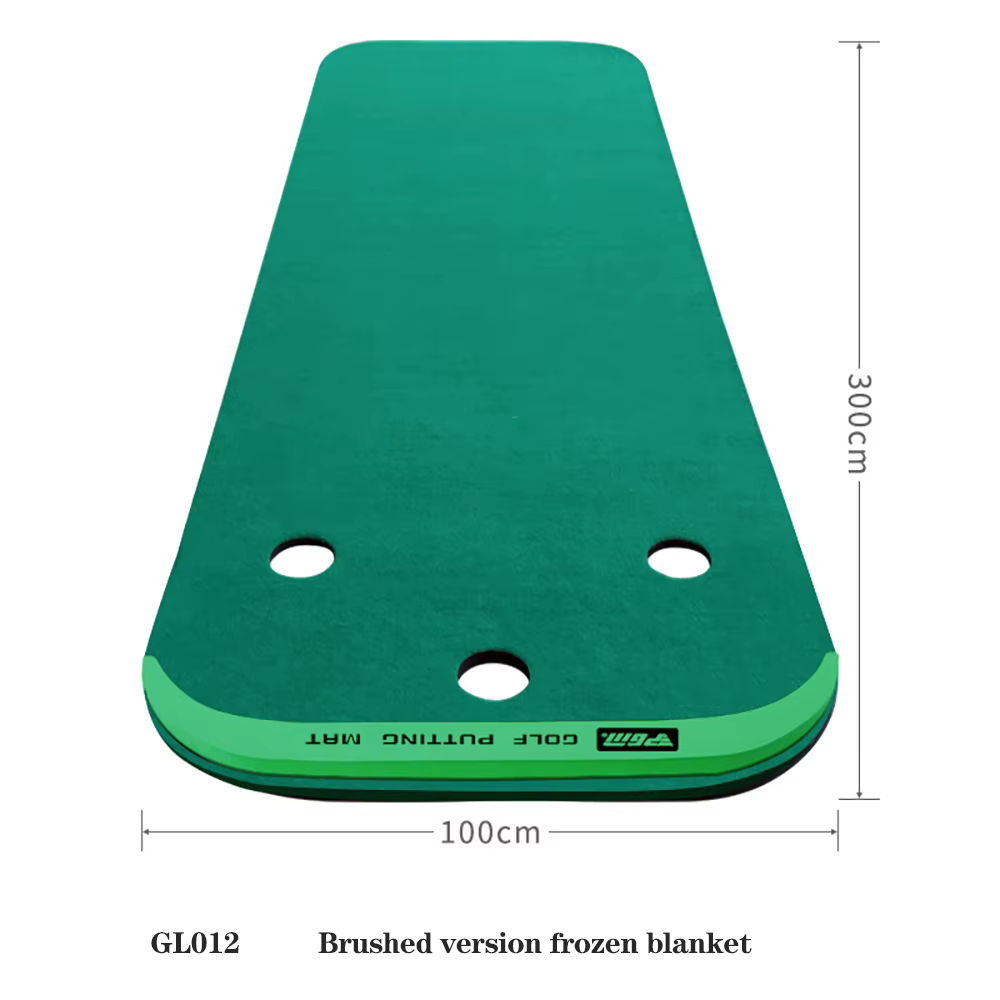 PGM Tapis de golf portable avec bordure avant antidérapante, tapis d'entraînement professionnel pour l'entraînement au golf en intérieur et en extérieur