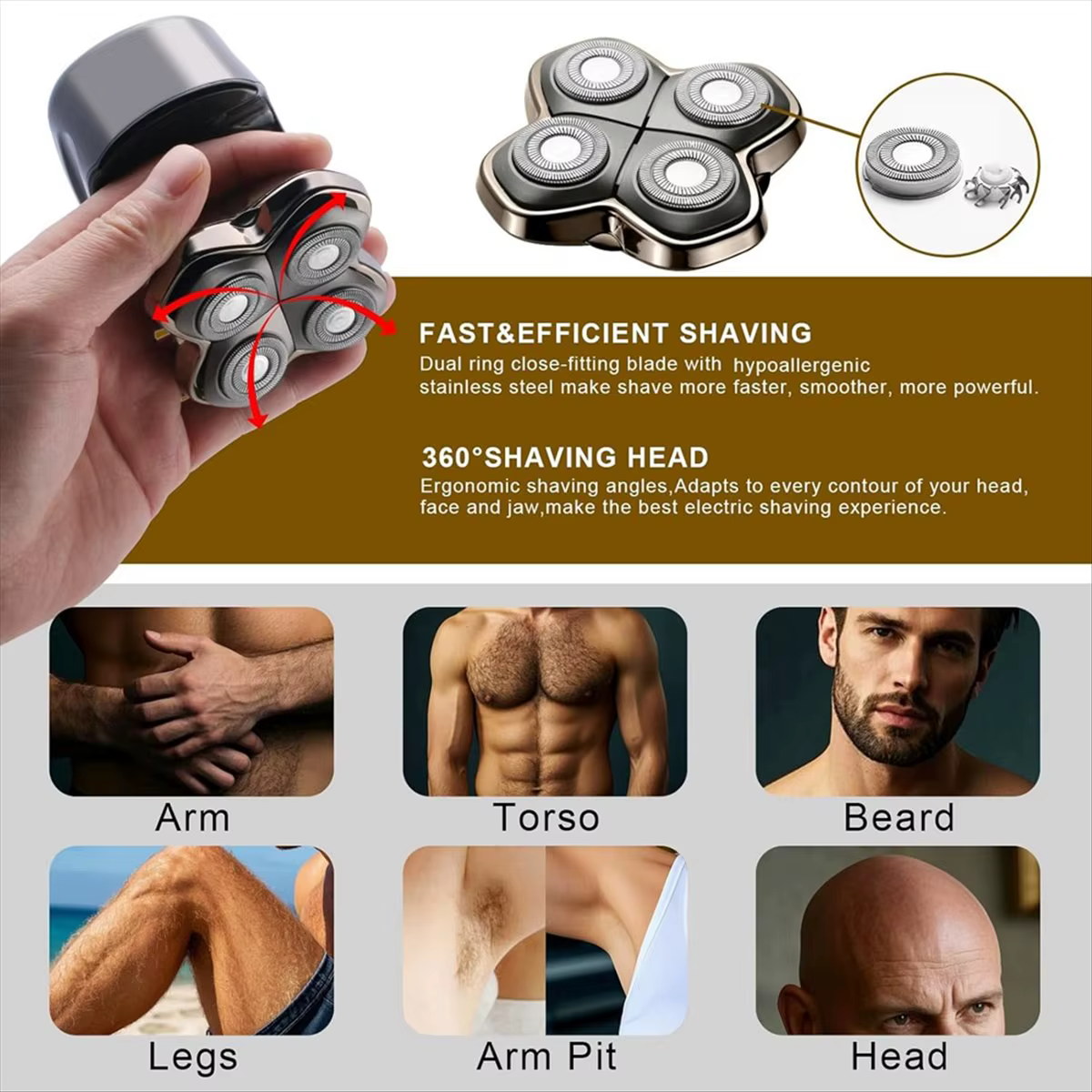 Stock limité, lot de 2 têtes de rechange professionnelles pour rasoirs Skulls Pitbulls Gold PRO, Silver PRO