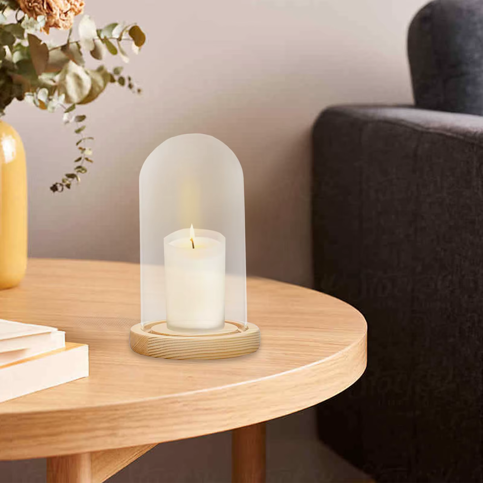 Cloche en verre, pot de cloche