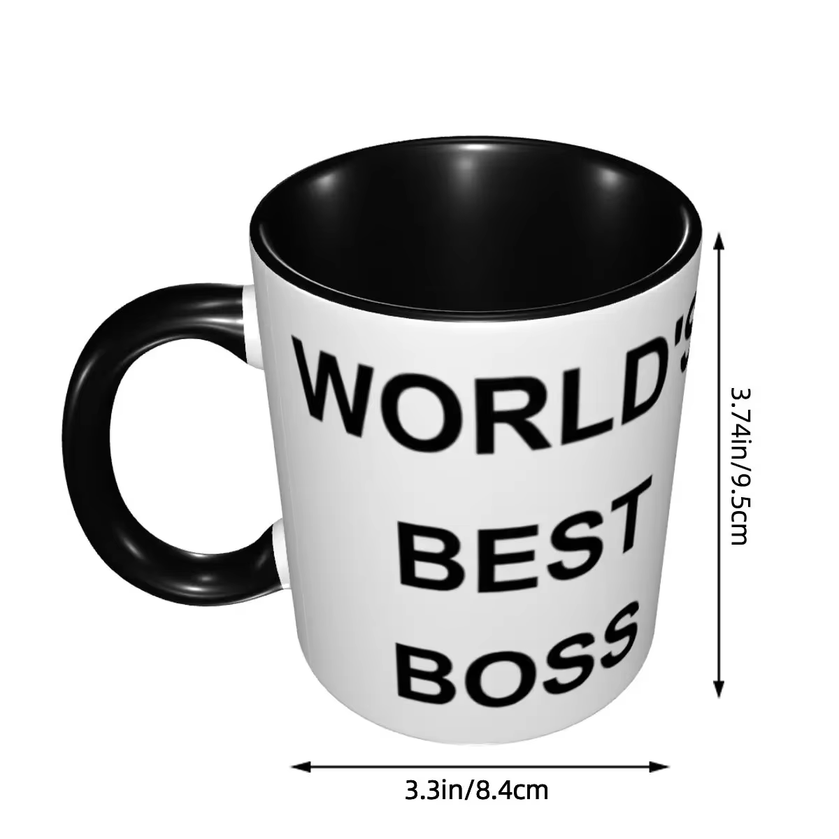 Tasses à café personnalisées « Meilleur patron du monde »