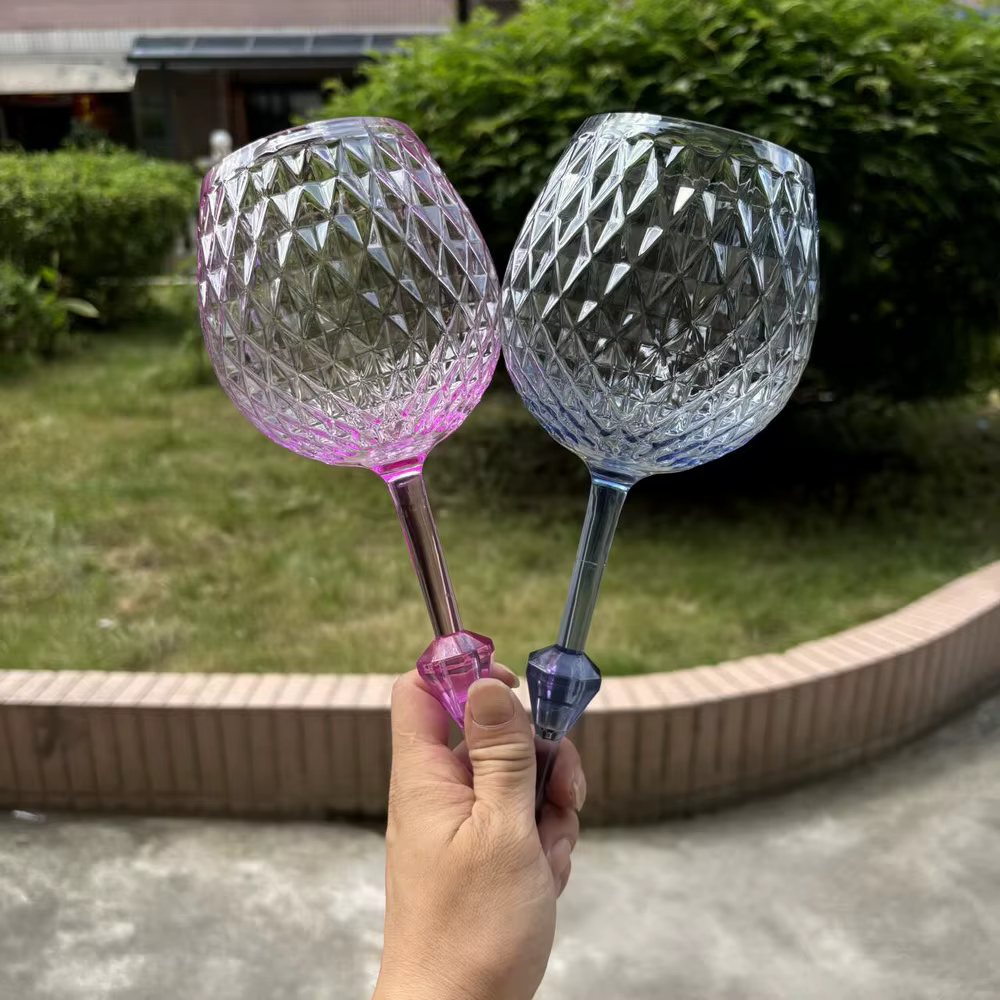 Grand Verres à Cocktail Flottants en Acrylique pour Piscine