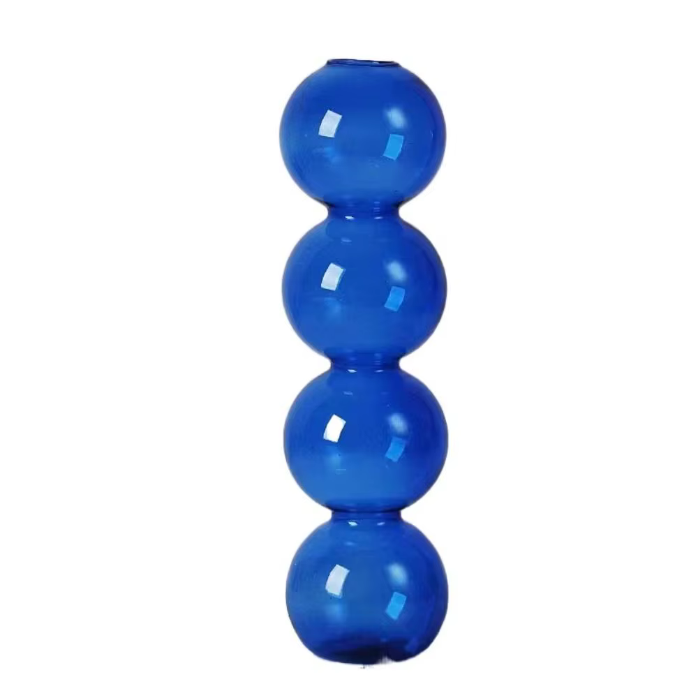 Vase en verre romantique