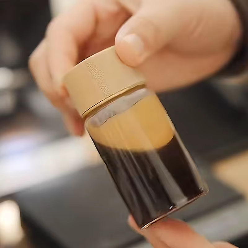 Mini Bouteille en Verre pour Café
