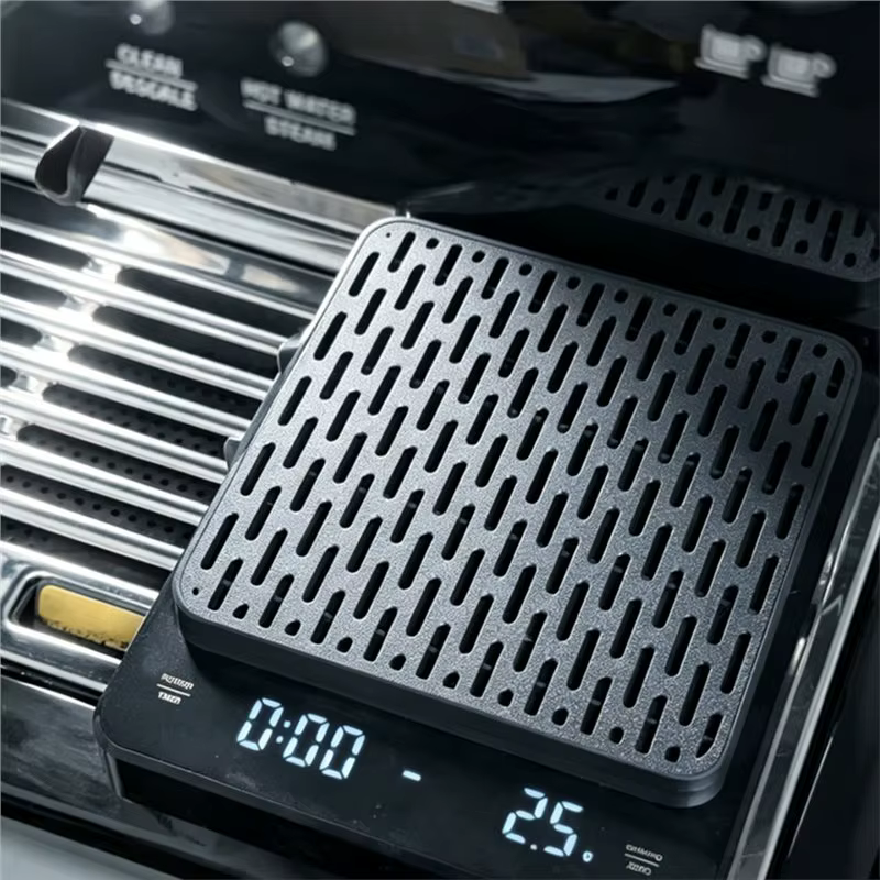 Plateau de récupération A69edrip pour machine à expresso avec fonction d'auto-vidange – Outil de mesure de café de style italien pour la cuisine domestique