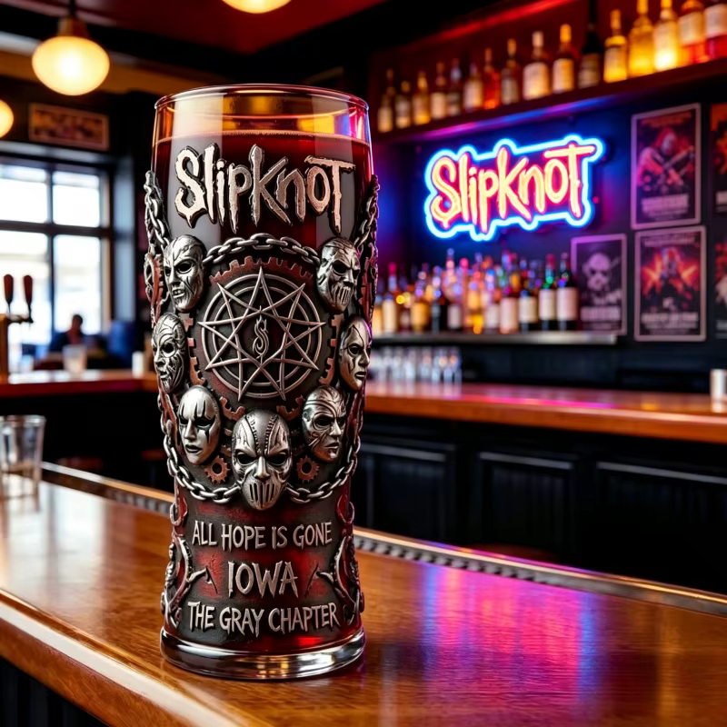 Verre à bière à thème Slipknot