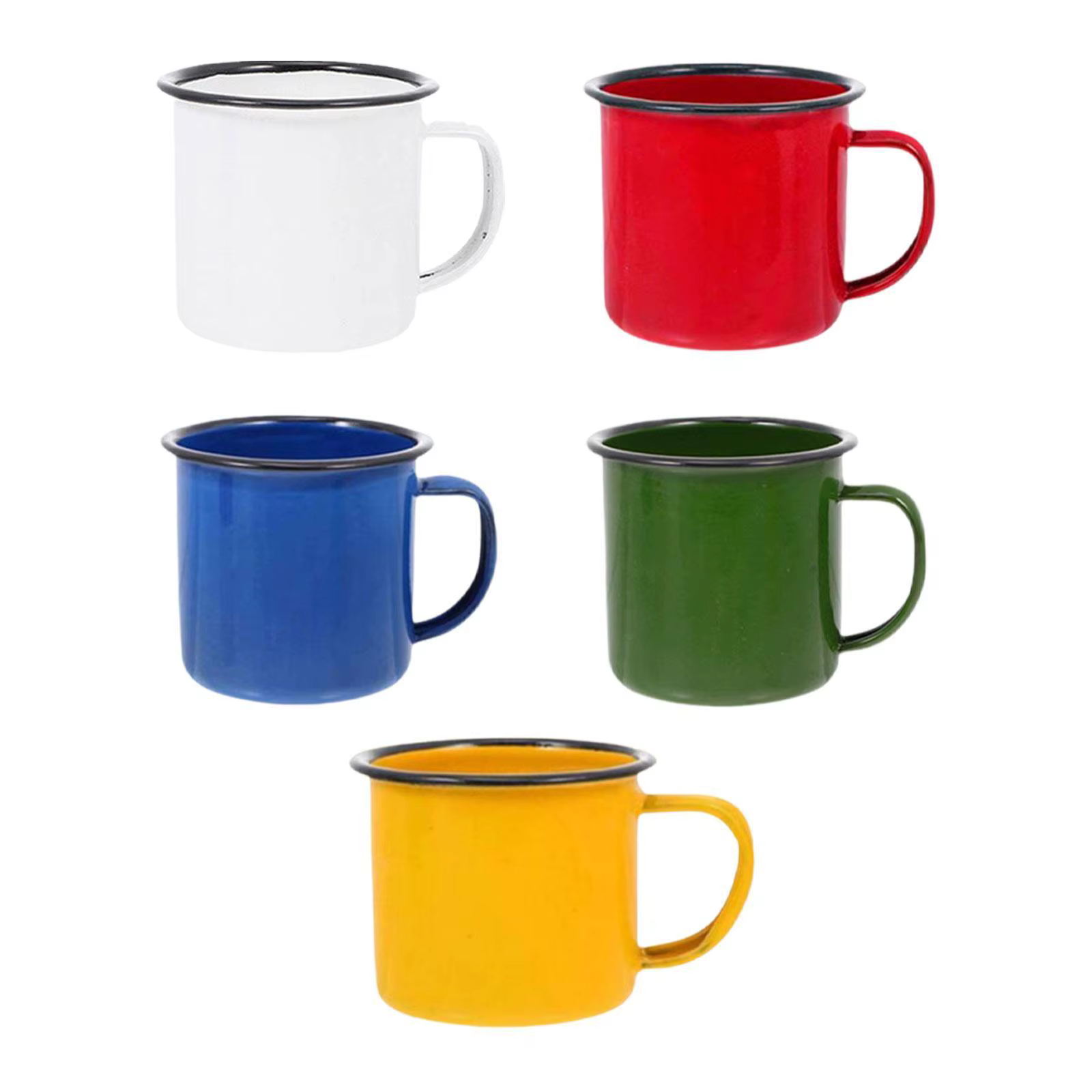 Tasse à café en émail, tasse à thé