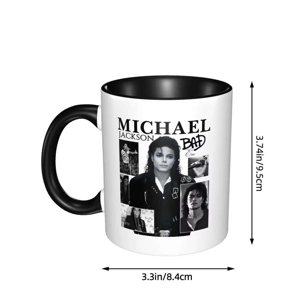 Tasse à café amusante en céramique Michael Jackson dansant