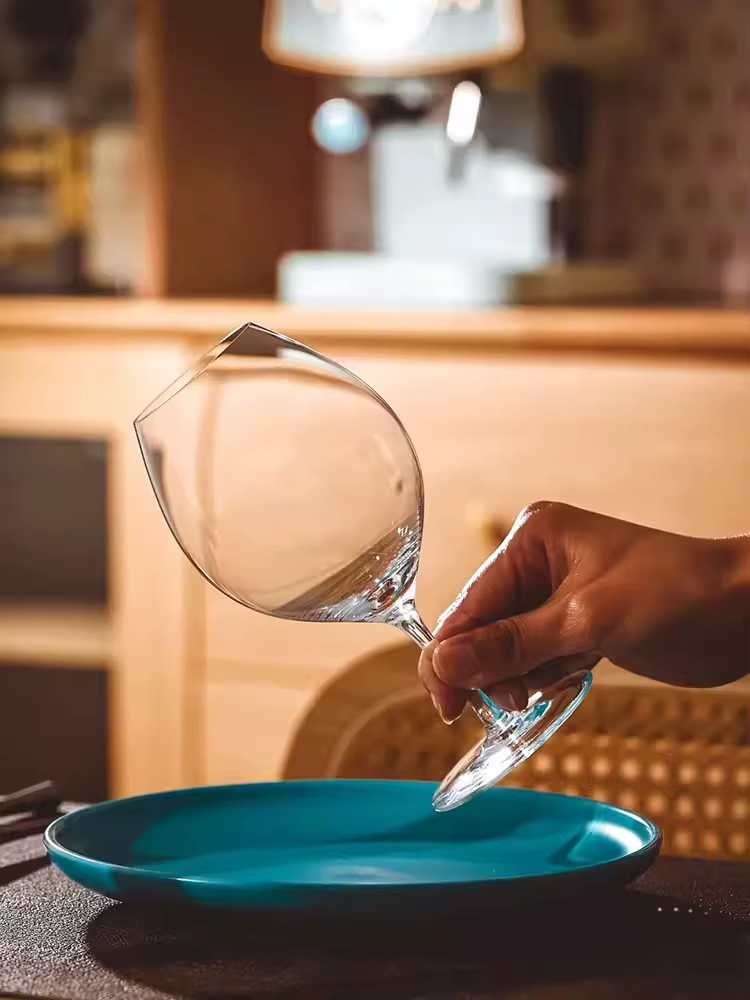 Coupe à vin en cristal mentaires oriel esthétique