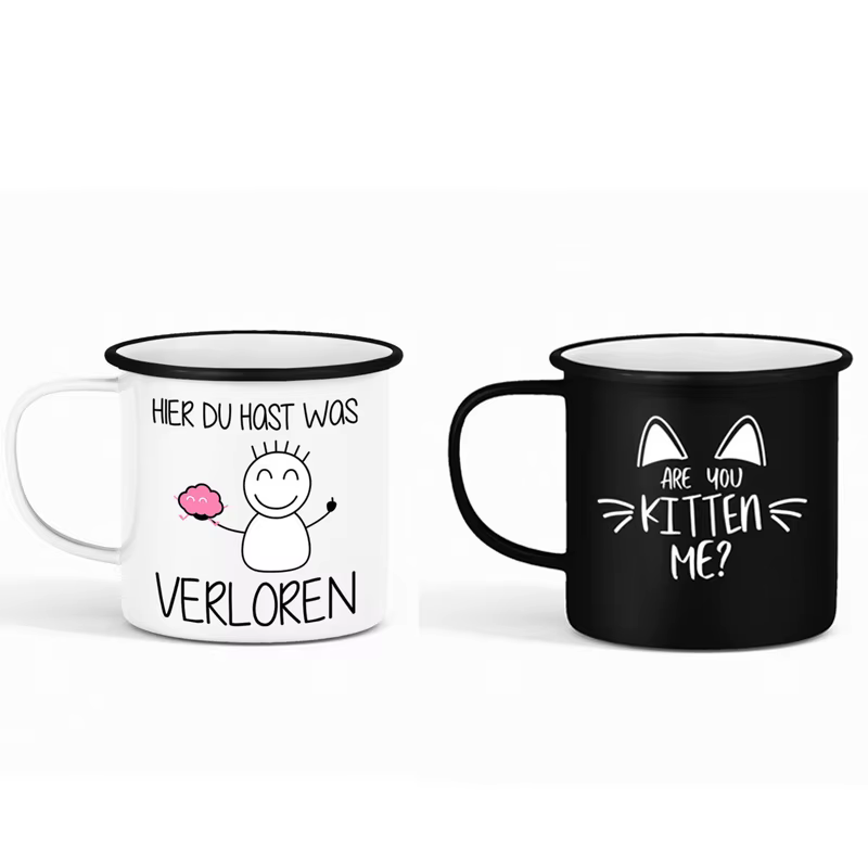 Tasse à Café et Lait Personnalisée avec Photo Imprimée