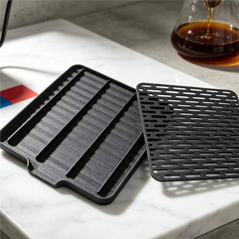 Plateau de récupération A69edrip pour machine à expresso avec fonction d'auto-vidange – Outil de mesure de café de style italien pour la cuisine domestique