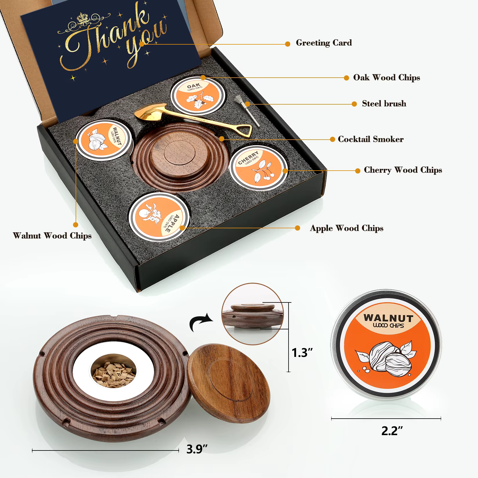 Kit de fumeur de Cocktail