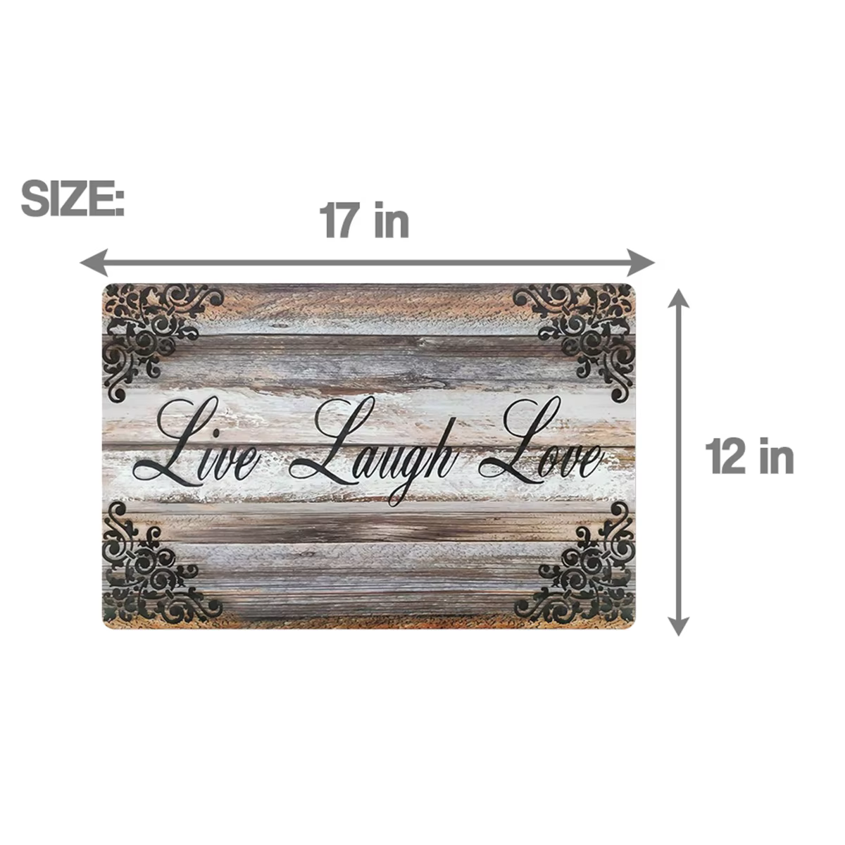 Ensemble de 4 sets de table rectangulaires