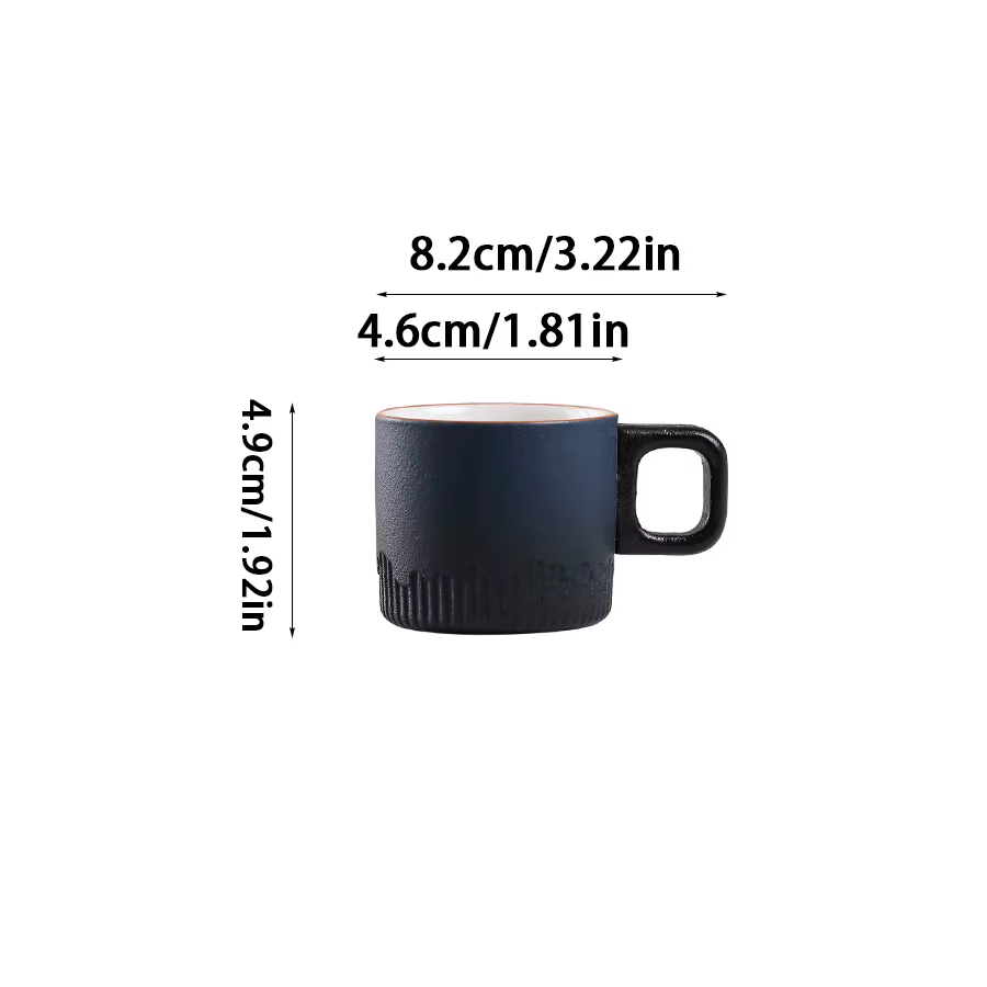 Tasse à café Vintage en céramique de 60ml