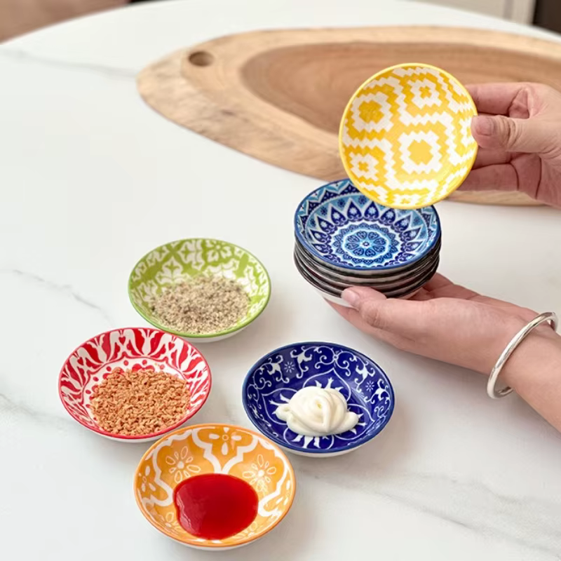 Petits plats à Sushi en céramique