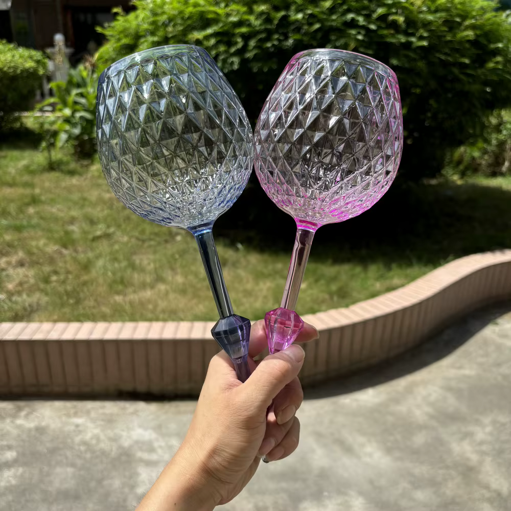 Grand Verres à Cocktail Flottants en Acrylique pour Piscine