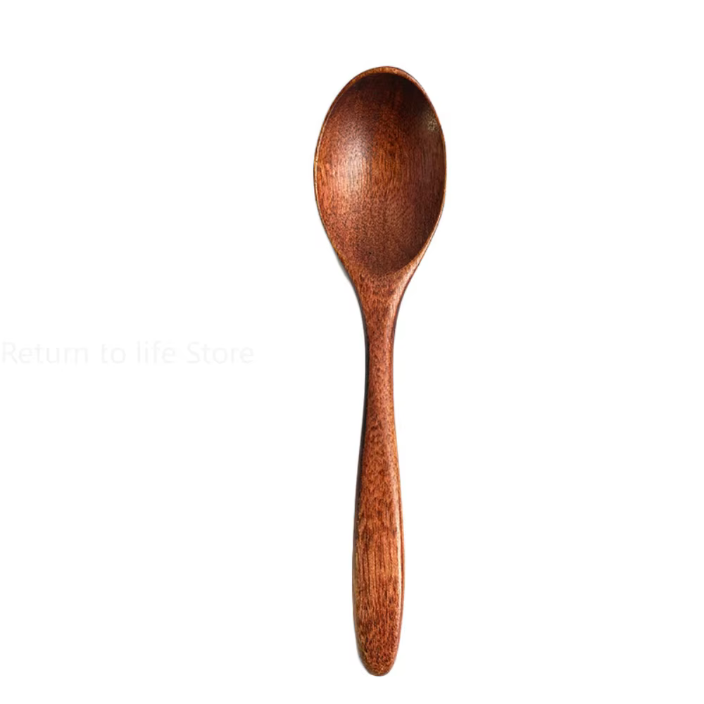 Ustensiles de cuisine couverts en bois cuillère