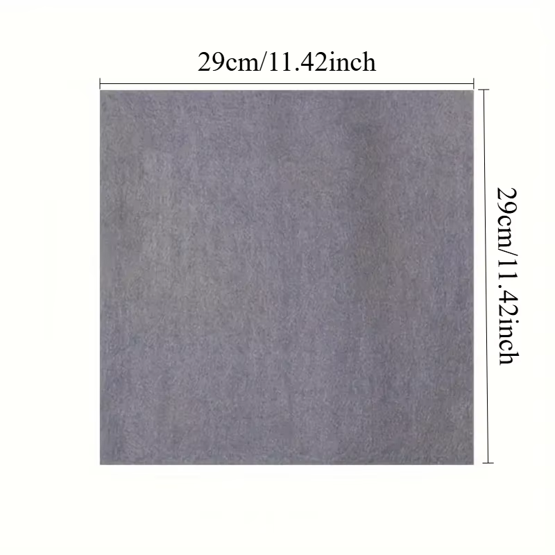 Tissu magique gris pour essuyer le verre