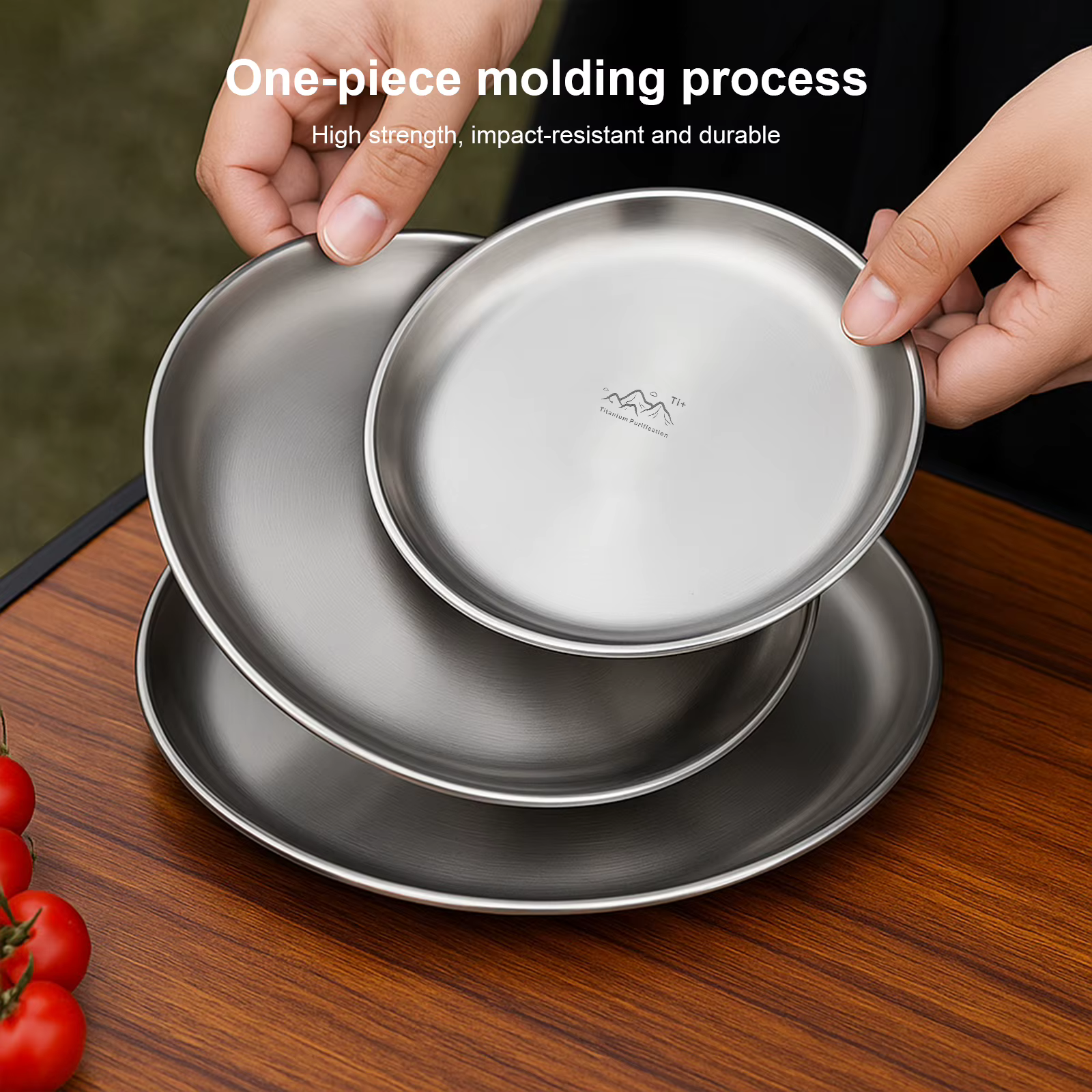 Assiette de purification en titane