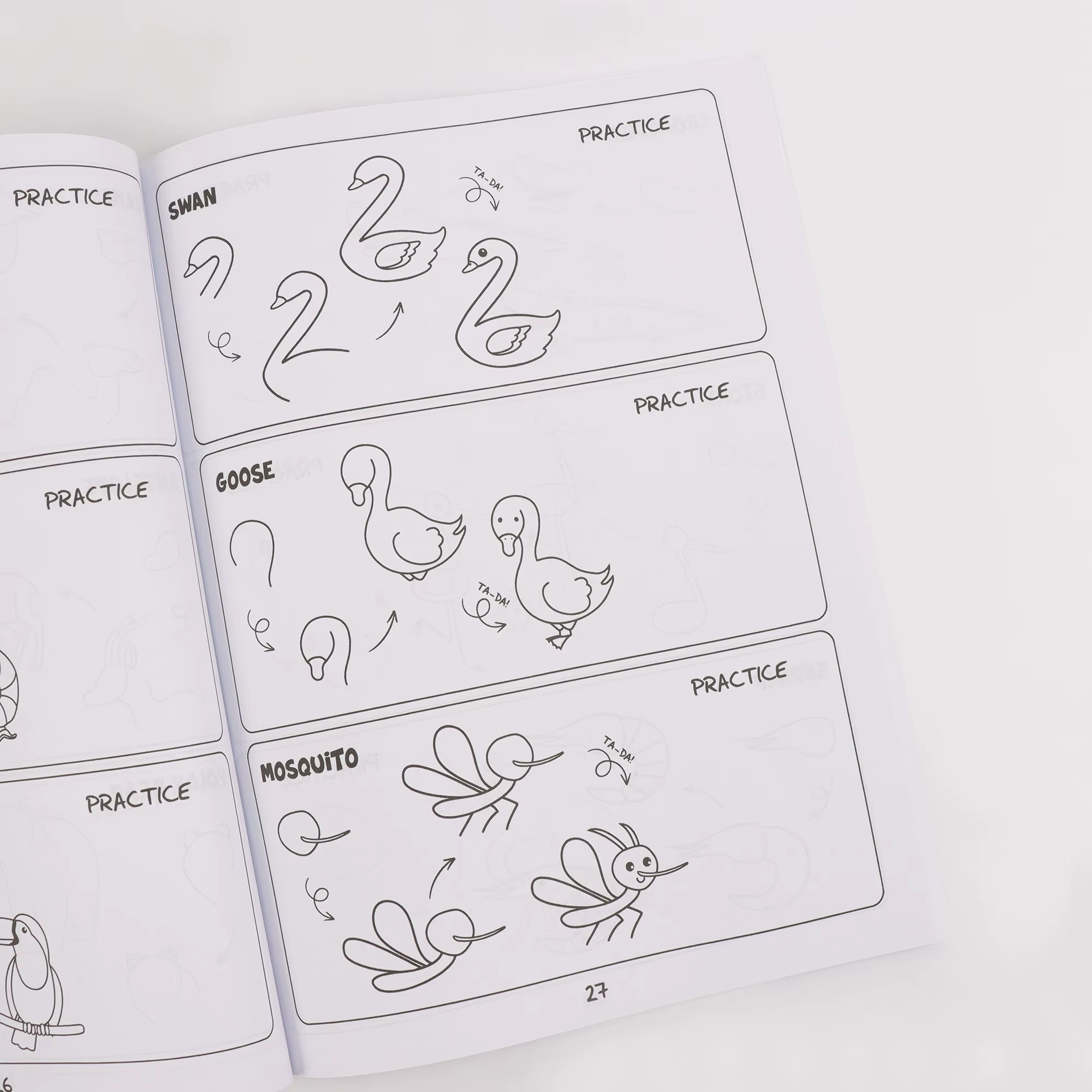 Comment dessiner tout pour les passionnés de peinture, 300 dessins simples pas à pas mignons de choses adorables, animaux, nourriture, cadeaux