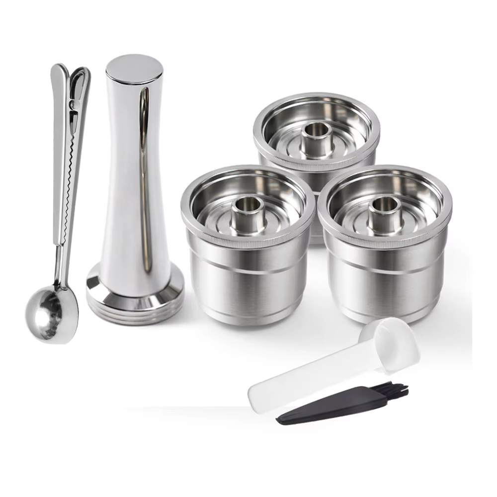 Filtres à café réutilisables pour capsules en acier inoxydable illy y3 Iperespresso Rich Crema