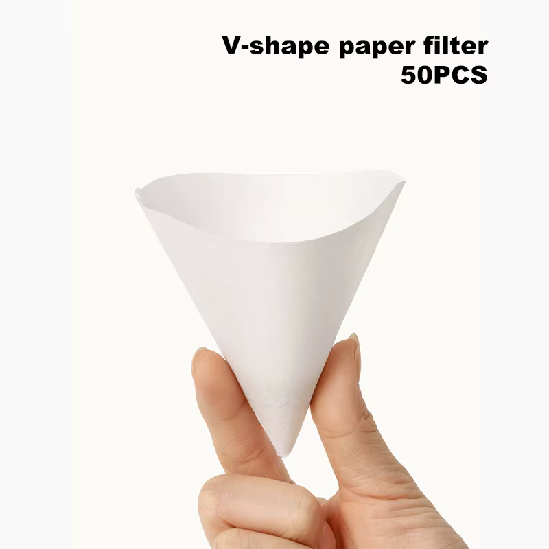 TIMEMORE papier filtre à café 50pcs verser sur les filtres