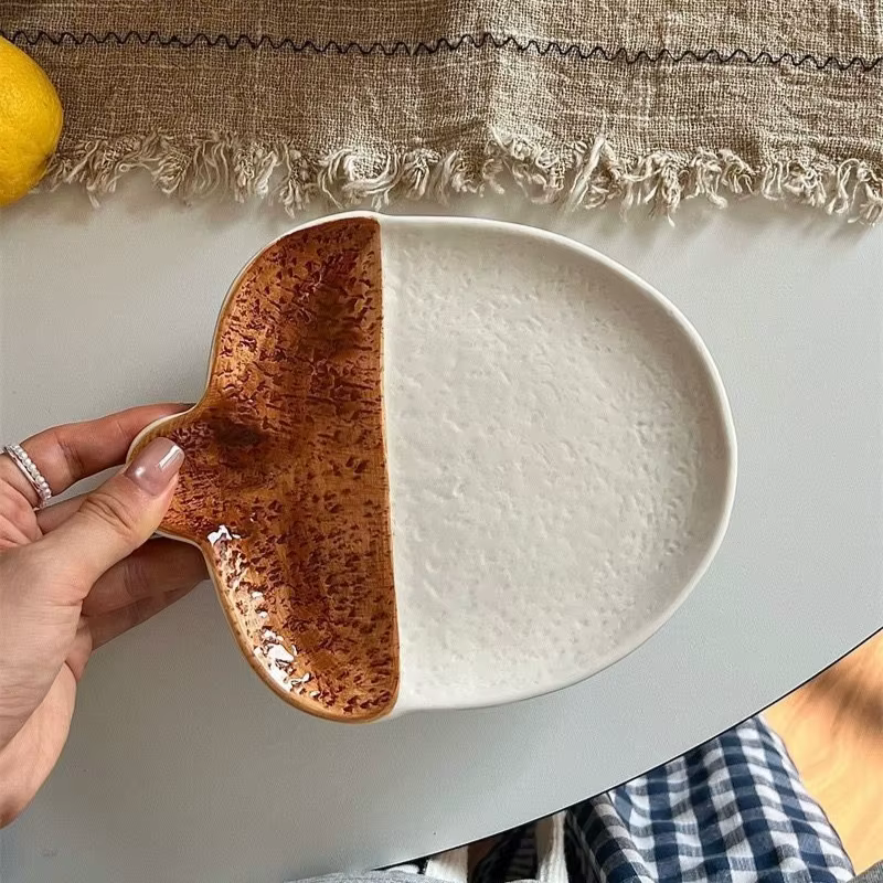 Ensemble créatif d'assiettes de tasse à café d'écureuil 3D