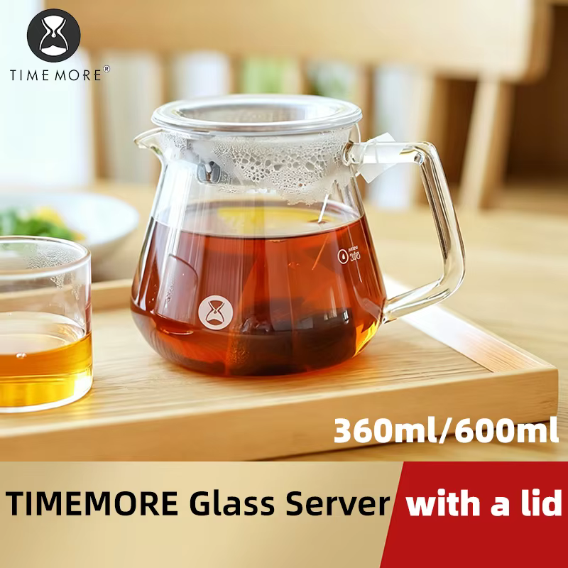Carafe à café TIMEMORE en verre borosilicate