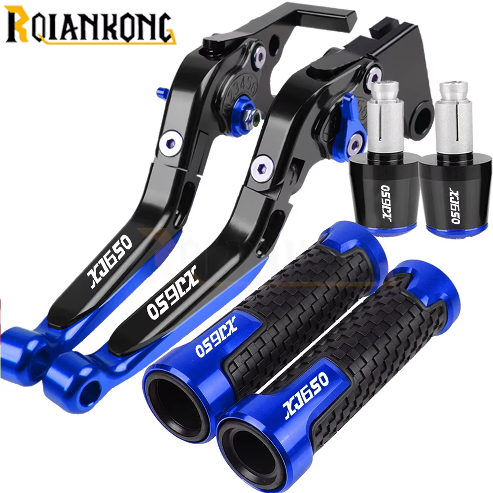 Leviers de frein et d'embrayage réglables pour moto, extrémités de poignées de guidon pour YAMAHA XJ650 XJ 650 XJ-650 1980 1981 1982 1983 1984 1985