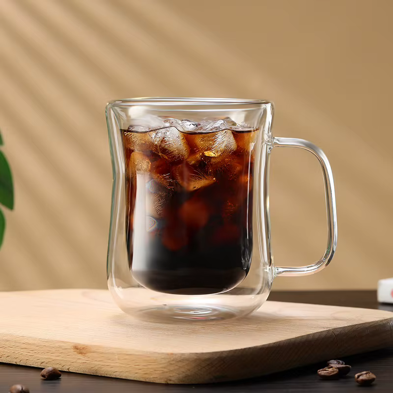 Tasse en verre à Double paroi 80/220/260/360ML