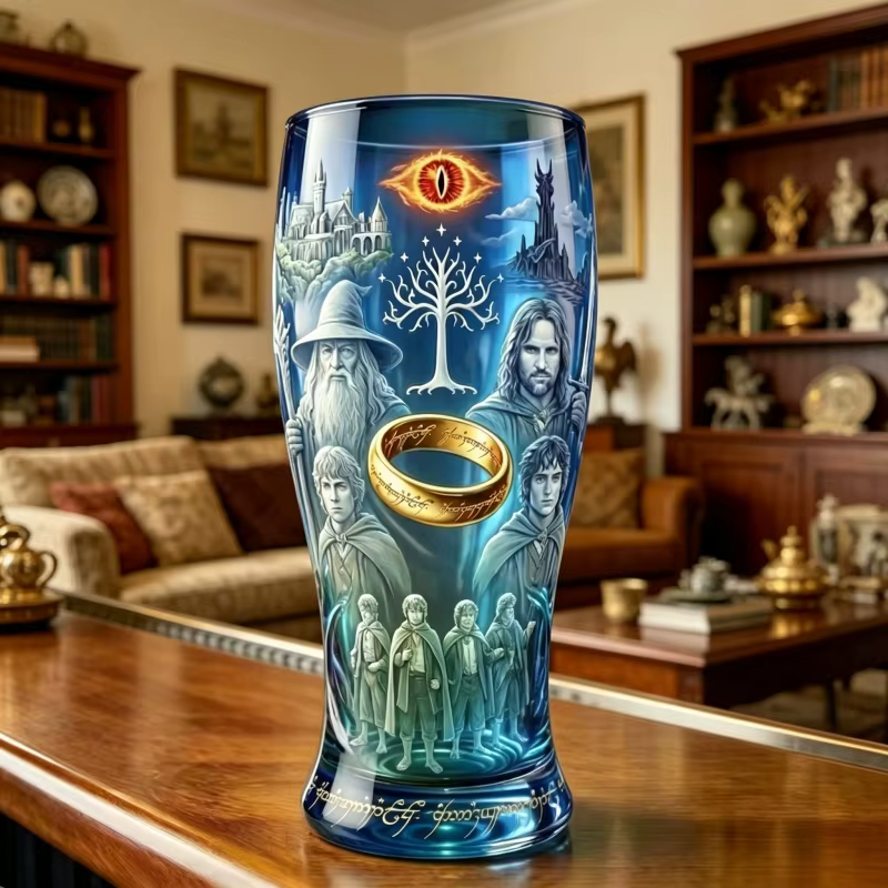 Verre à bière du Seigneur des Anneaux 25e anniversaire