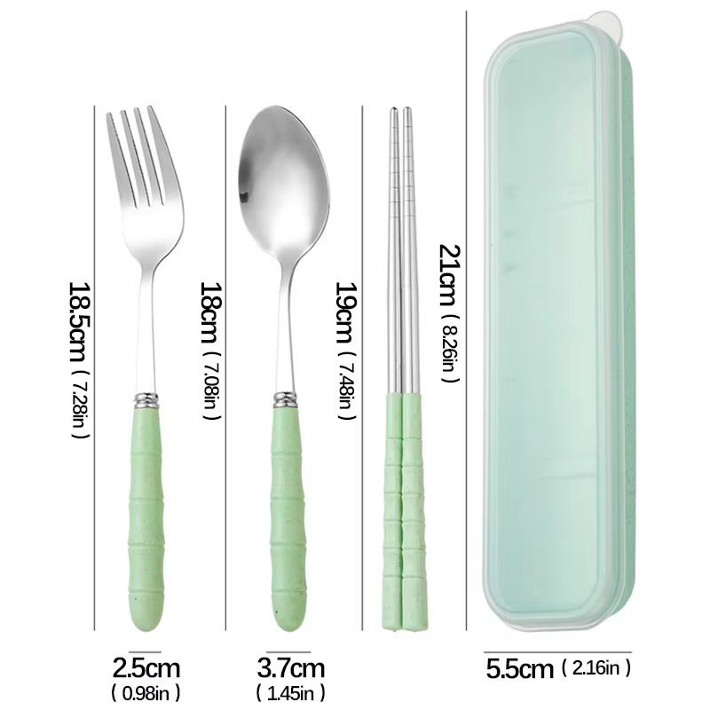 Ensemble de vaisselle en acier inoxydable