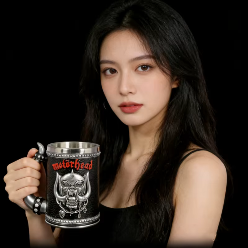 Tasse à café sur le thème du heavy metal pour la maison