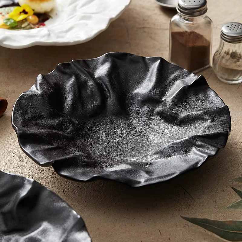Assiette creuse pliante