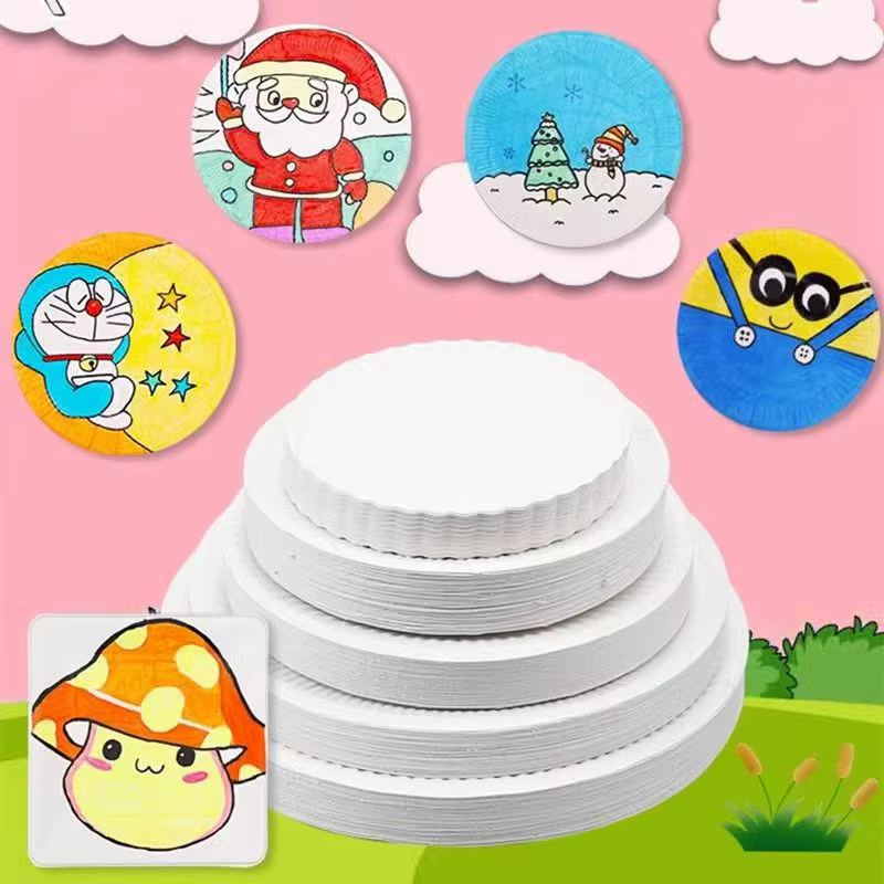 Assiettes en papier jetables