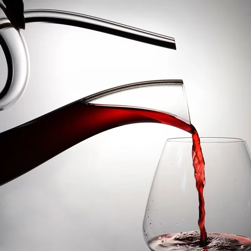 Crystal Glass Personalized Decanter Set Luxury Red Wine