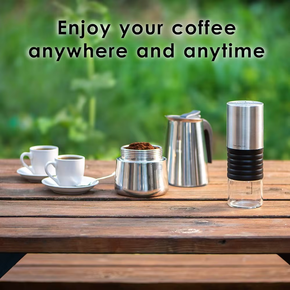 Cafetière Portable en acier inoxydable