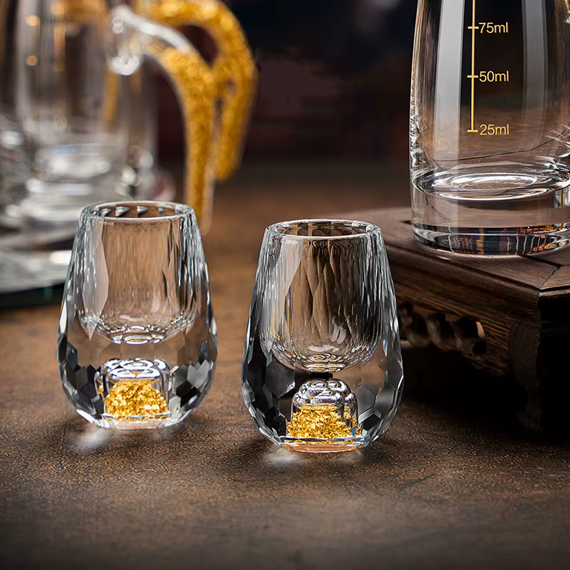 Ensemble de verres à vin en cristal de 15ML