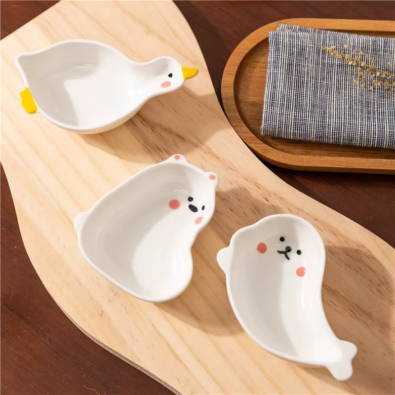 Petite assiette en céramique de Style japonais