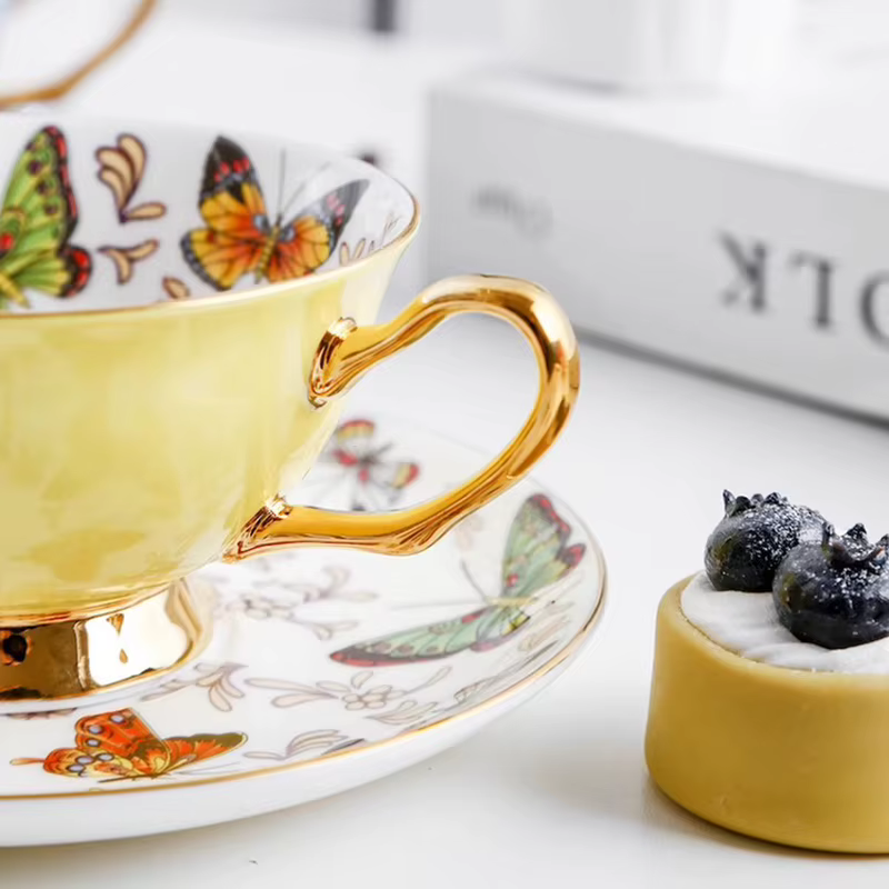 Ensemble de tasses à thé Fine Sophia China