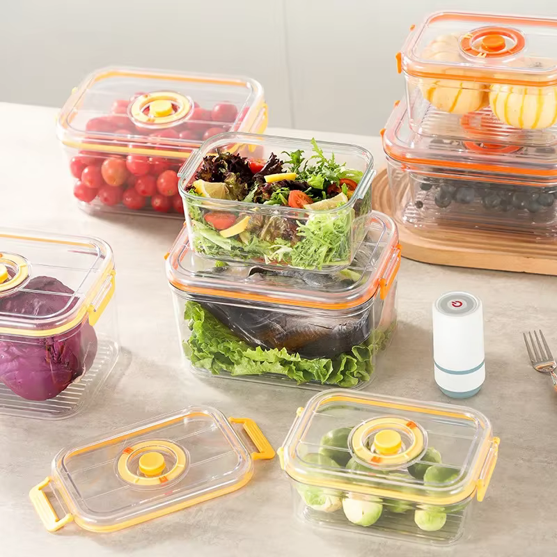 Boîte de conservation des aliments frais sous vide