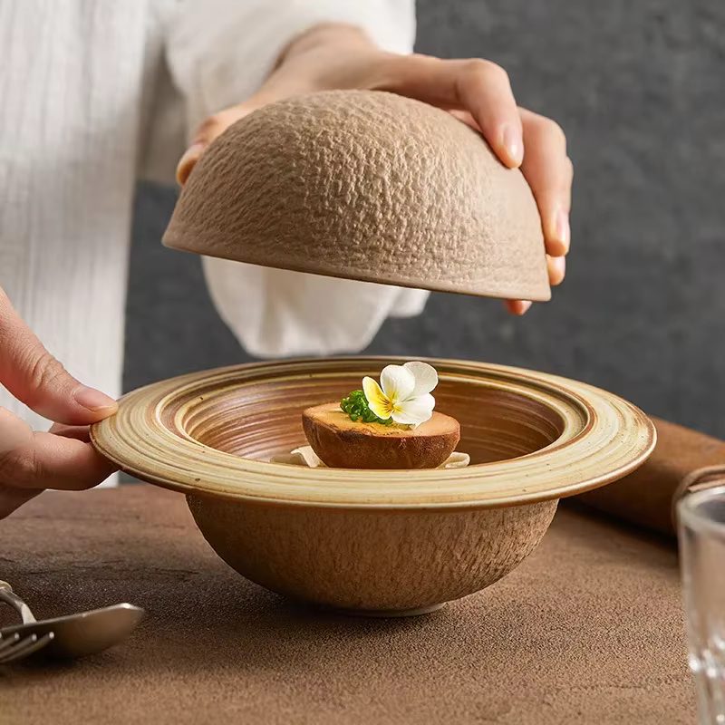 Assiette Créative en Céramique JupClaftware