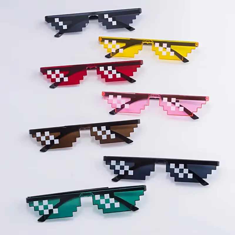 Lunettes de fête en mosaïque personnalisée