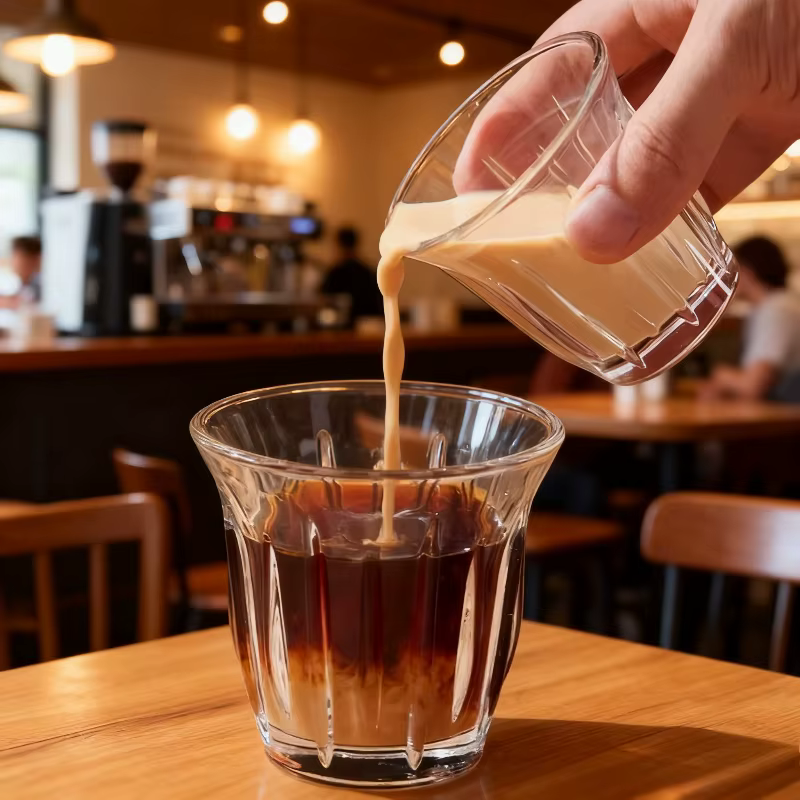 Tasse à café en verre transparent 90/130/160/200ML