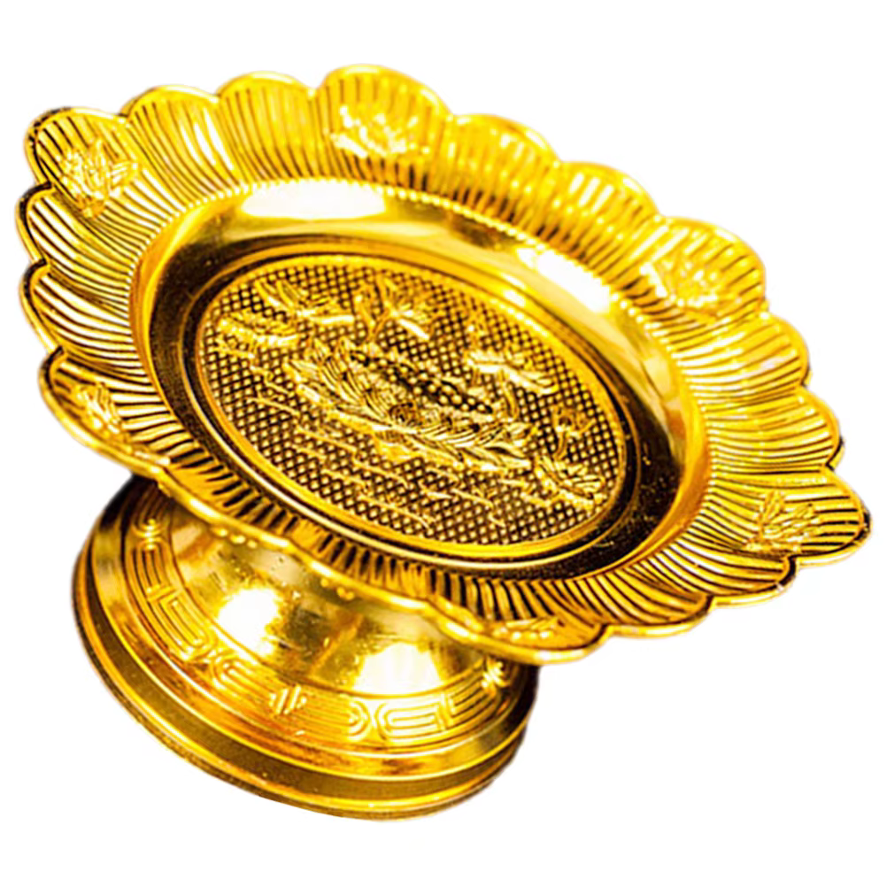 Assiette d'observation bouddhiste