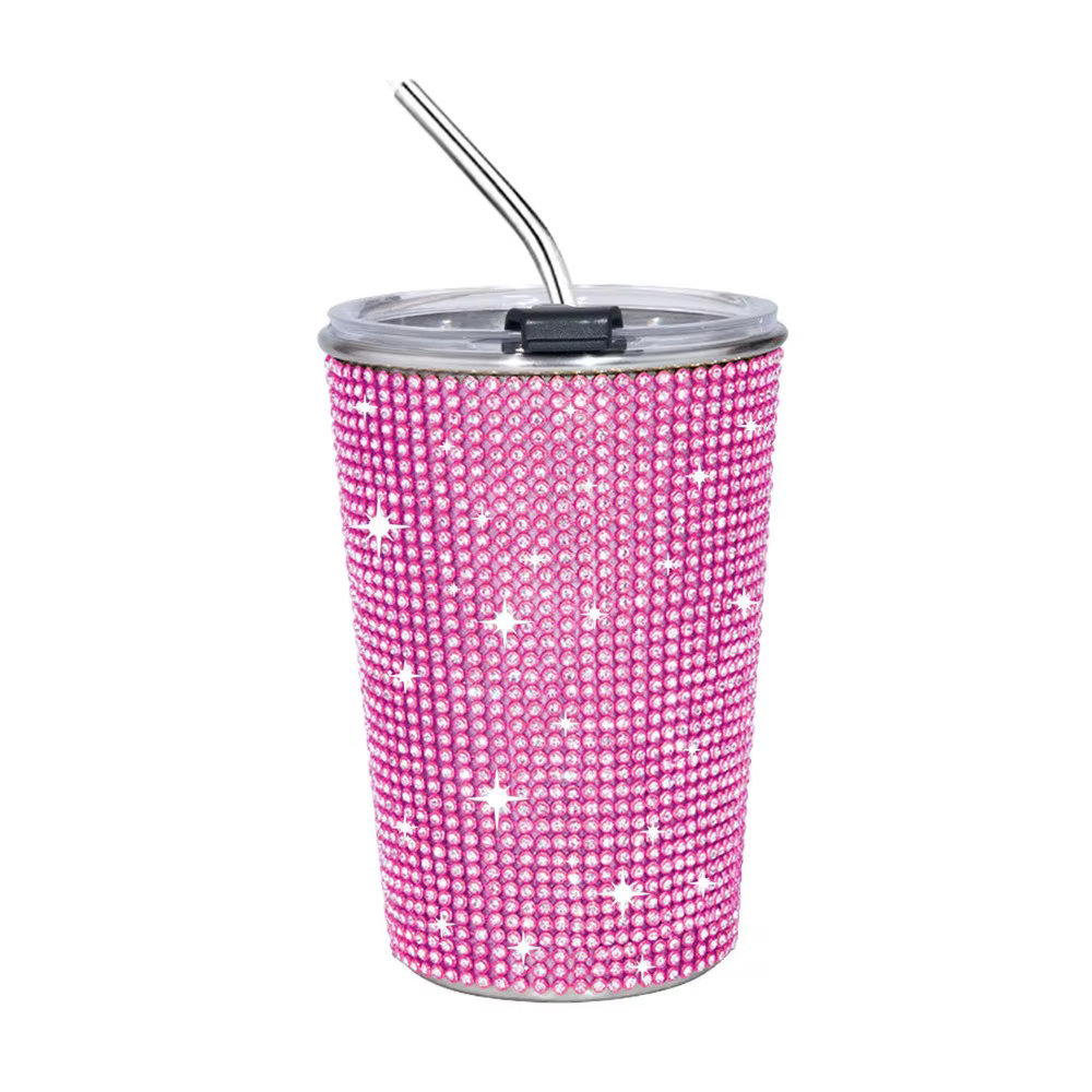 Gobelet à eau en strass de 500 ml
