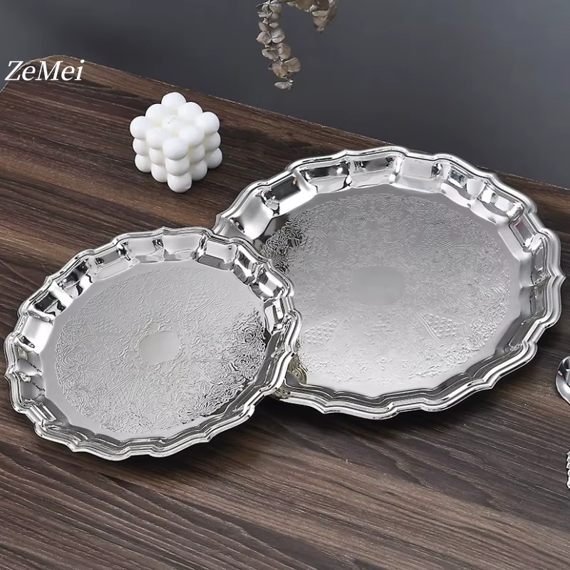 Assiette à gâteau de style européen
