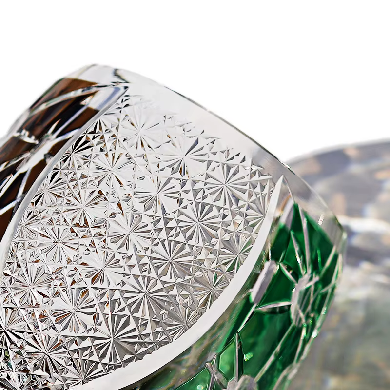 Verre à whisky en cristal japonais fait à la main
