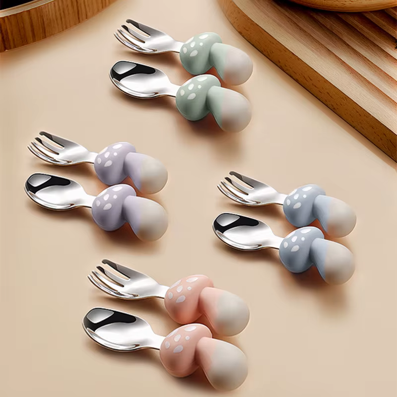 Vaisselle pour enfants en acier inoxydable 304