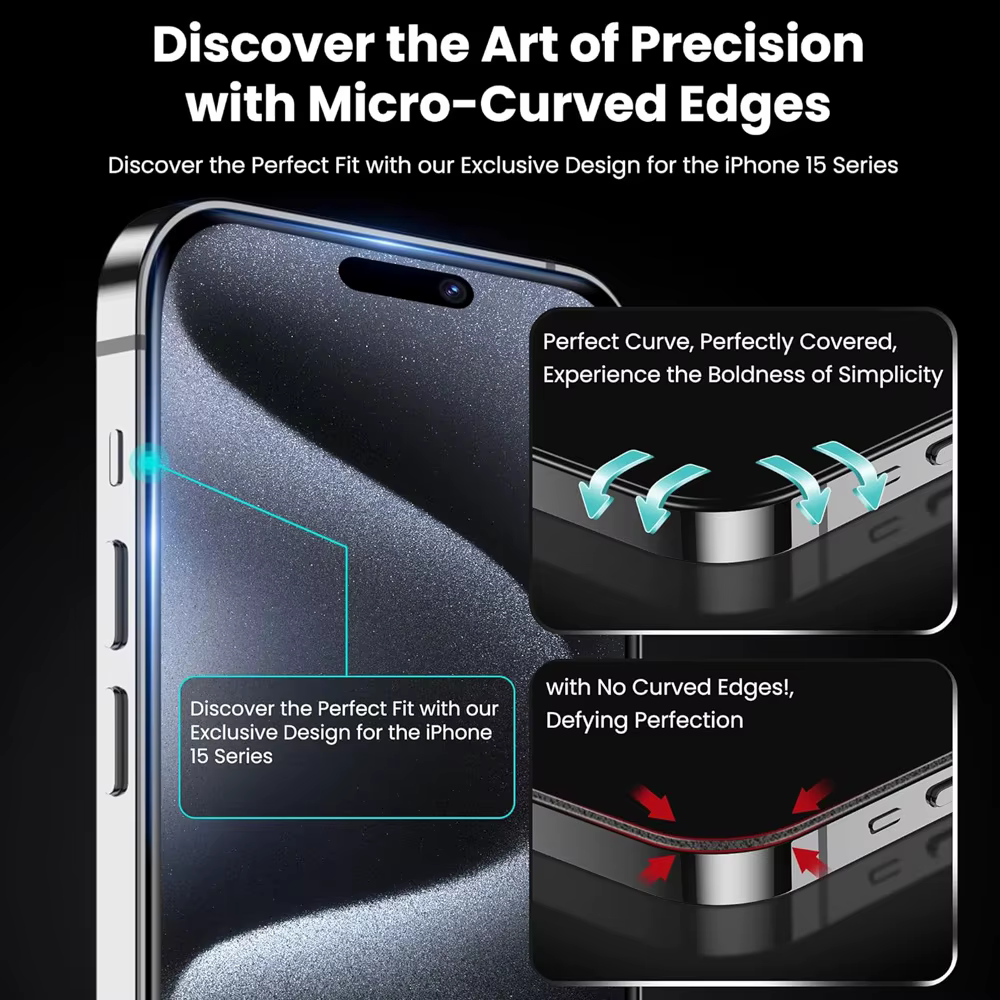 HD verre trempé pour iPhone 16 15 17 14 13 12 11 Pro Max Protection d'écran iPhone15 Pro Film d'objectif d'appareil photo pour iPhone16 Plus 13 Mini Glass
