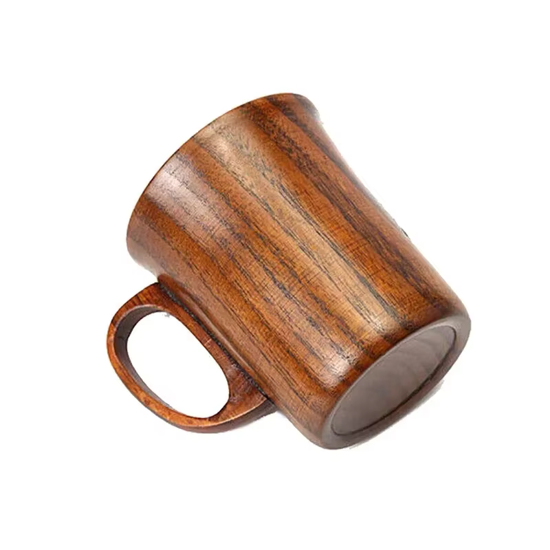 Tasse en Bois Faite à la Main de 400ml